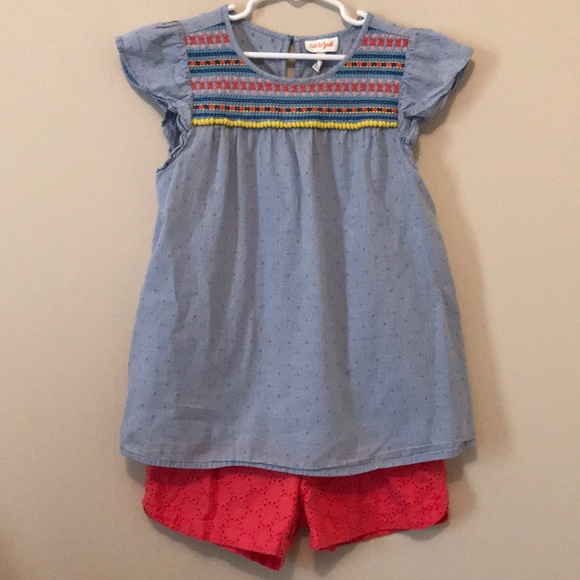 Cat & Jack Other - Cat & Jack Girls M(7/8) Top and Shorts